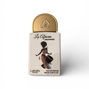 Lattafa Pride La African Drummer Perfume - Gold and Cream
